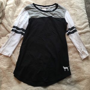 Victoria’s Secret PINK Half sleeve Top